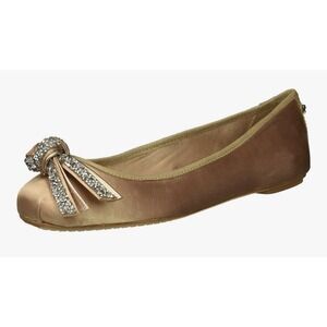 Kate Spade New York Women's Freya Ballet Flat, Roasted Peanut Size 7.5‎